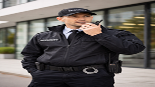 Professional security guard
