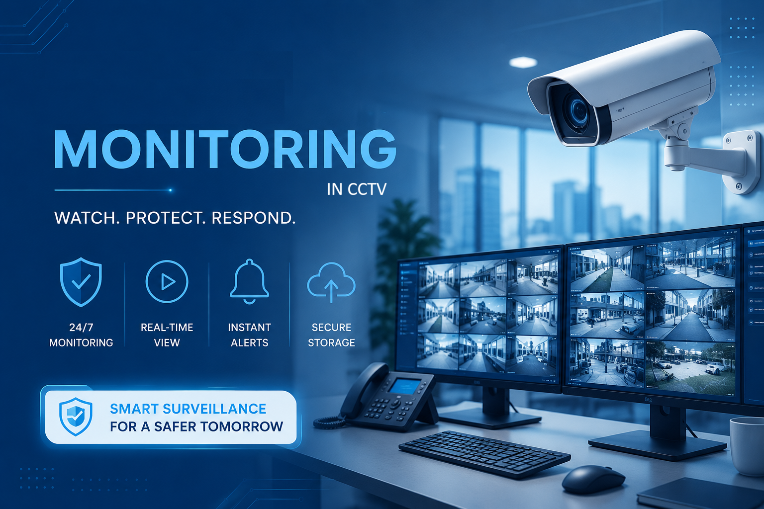 CCTV monitoring surveillance